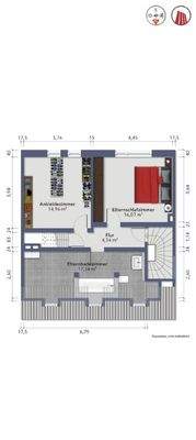 Grundriss Dachgeschoss