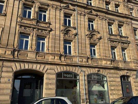 Denkmalgeschützte Fassade