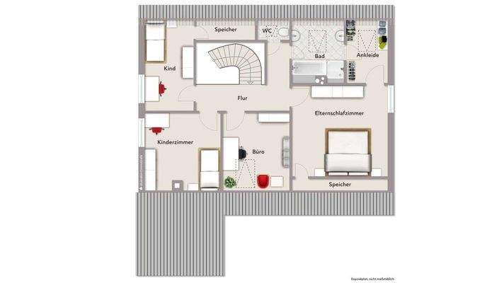 Grundriss Dachgeschoss