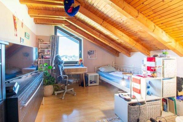 Schlafzimmer im Dachgeschoss