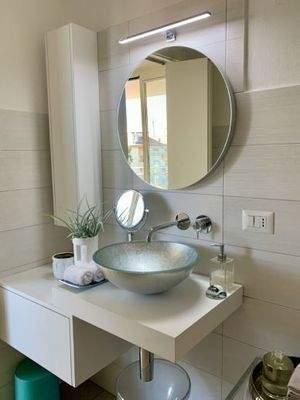 Das Badezimmer auf der Attica-Ebene