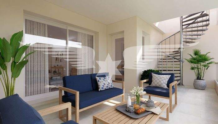 Visualisierte Terrasse