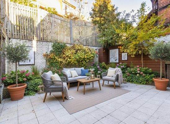 Gemütliche Terrasse