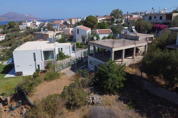 Kreta, Plaka: Erstklassige Entwicklungsmöglichkeit mit Meerblick zu verkaufen