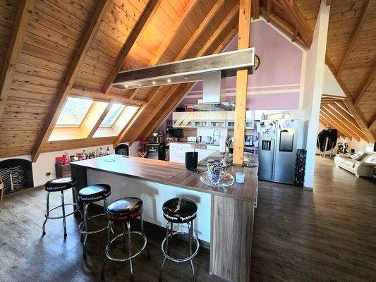 Wohn-Koch-Essbereich DG