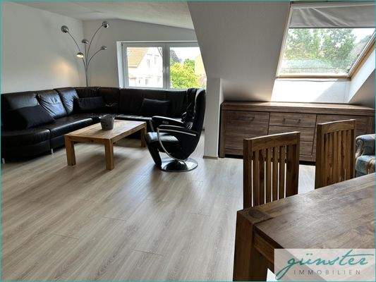Lichtdurchfluteter Wohnbereich