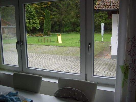 Ausblick Wintergarten