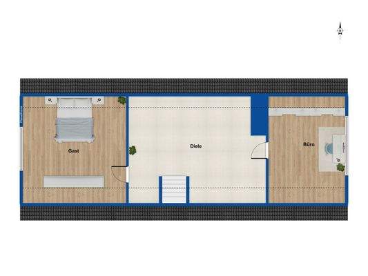 Grundriss Dachgeschoss