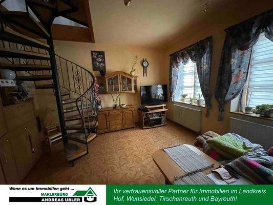 OG Wohnzimmer mit Zugang DG