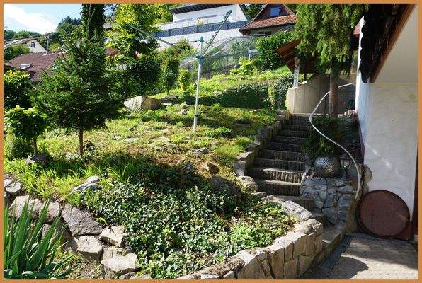 Aufgang zur Hauptwohnung