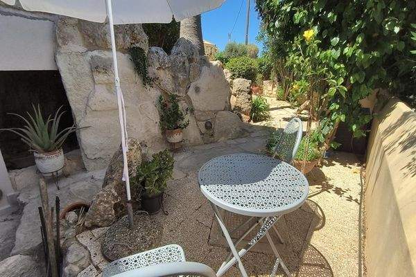 Kreta, Pirgos Psilonerou: Schönes Haus in toller Anlage in Strandlage zu verkaufen