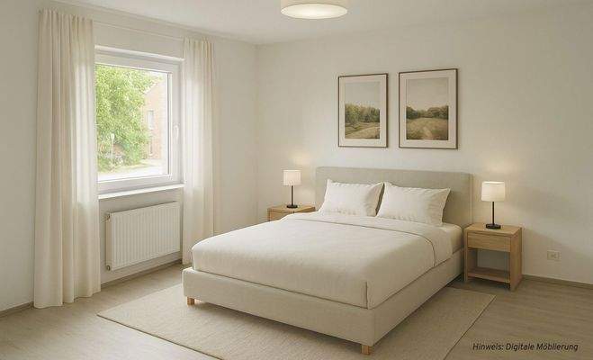 Schlafzimmer Visualisierung