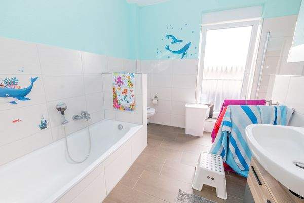 Doppelhaus 3 Badezimmer Linkeseite