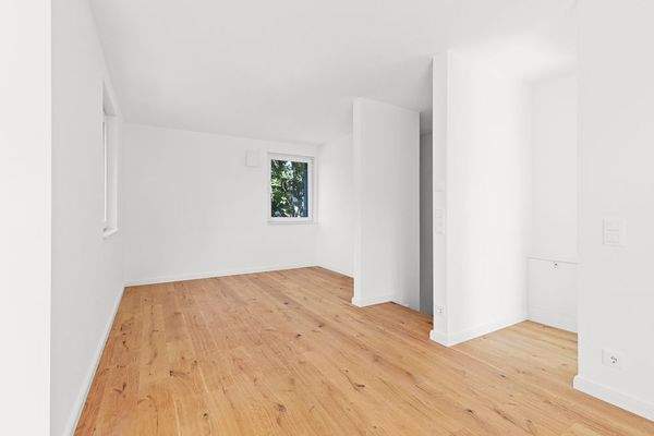 Blick auf den Küchenbereich im Staffelgeschoss