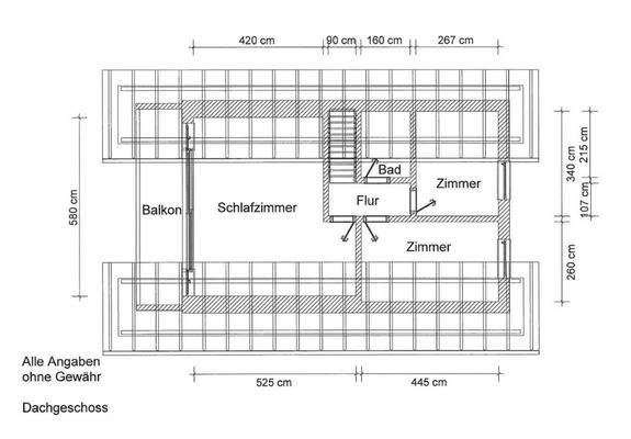 Grundriss Dachgeschoss