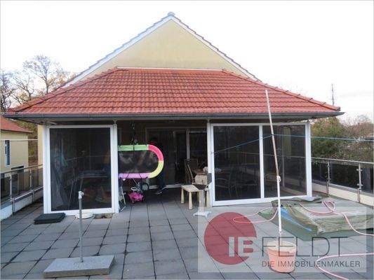 Dachterrasse u. Wintergarten