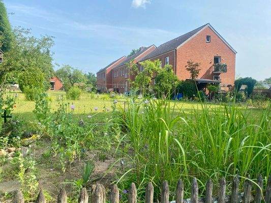 Wohnanlage Seitensicht