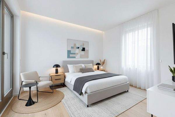 Schlafzimmer Visualisierung