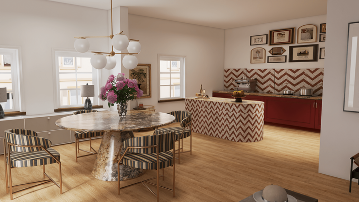 Visualisierung Küche