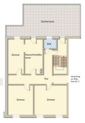 1. Obergeschoss - Haus Nr. 3