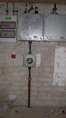 E-Installation, incl. Starkstrom