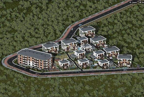 Apartments with Stylish Design in a Complex in Trabzon