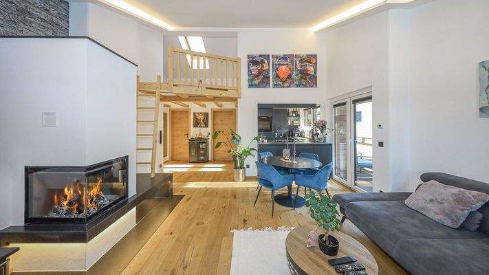 KITZIMMO-Dachgeschosswohnung am Fuße des Hahnenkamm - Immobilien Kitzbühel.