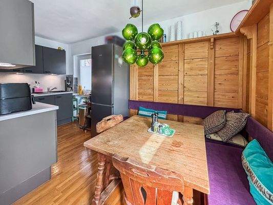 Küche mit Essecke Obergeschoss