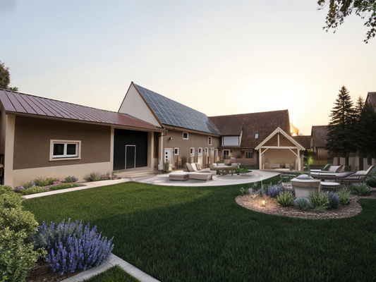 Virtuelle Gartengestaltungsidee Familiengarten