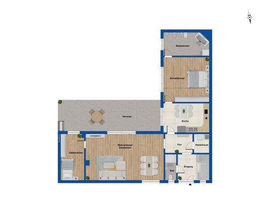 Grundriss Erdgeschoss