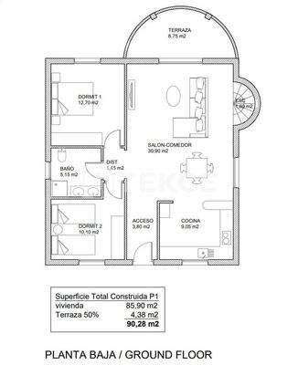 Standalone Villa with a Swimming Pool in Pinar de Campoverde