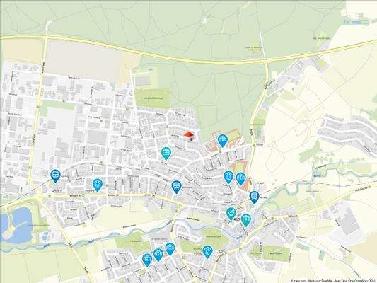 Geolyzer Kartenausschnitt