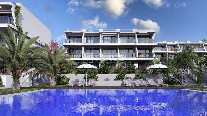 Apartments in a Complex Close to the Sea in North Cyprus Tatlısu
