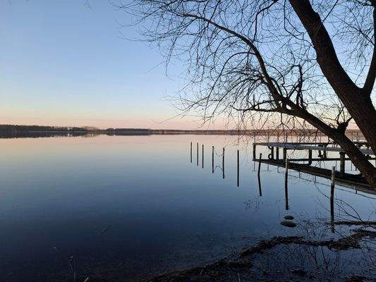 Der See in einer Abendstimmung