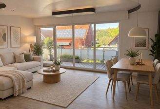 Wohnzimmer visualisiert