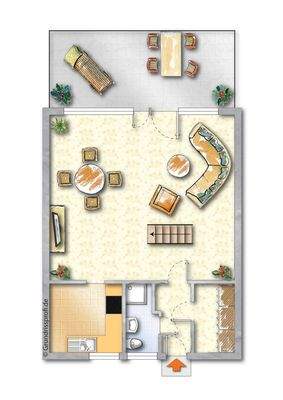 Grundriss EG (nicht maßstabsgerecht)