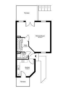 Grundriss Erdgeschoss