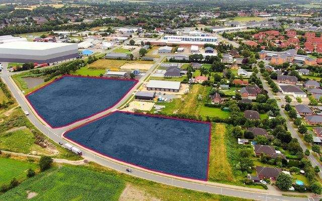 Luftbild der Gewerbeflächen I