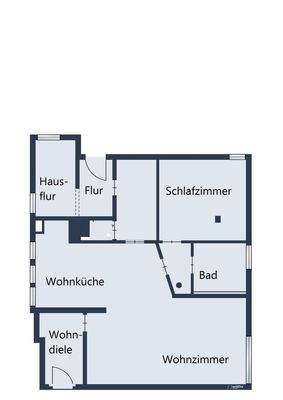 Grundriss EG Wohnung