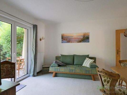 Blick ins kleine Wohnzimmer