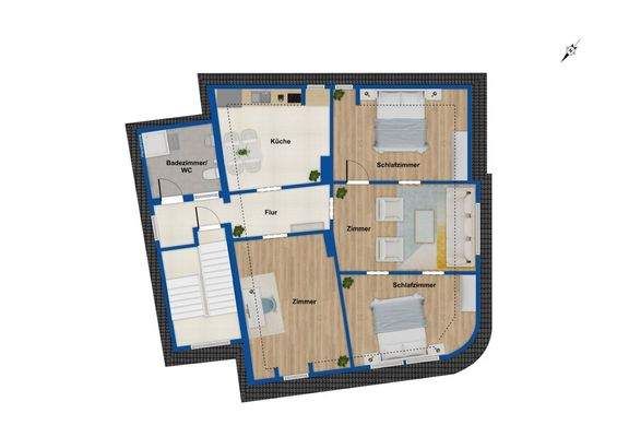 Grundriss Dachgeschoss