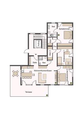 Grundriss Dachgeschoss