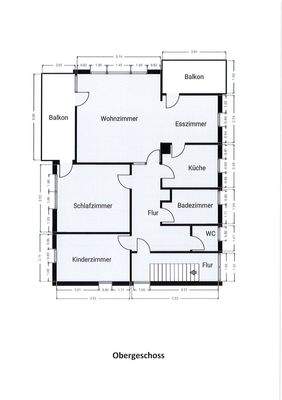 Grundriss - Obergeschoss