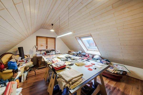 Dachstudio über Garage