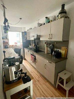 Küche Vergleichswohnung im Haus