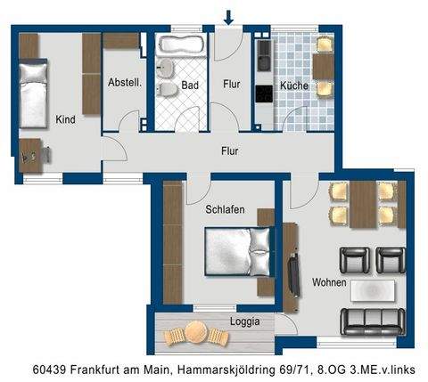 Frankfurt am Main Wohnungen, Frankfurt am Main Wohnung mieten