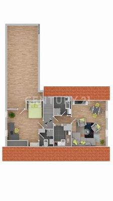 Grundriss Dachgeschoss