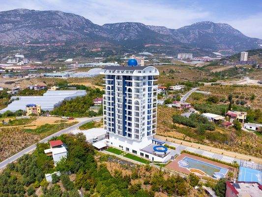 Sea- and Mountain-View Apartments in a Central Location in Alanya