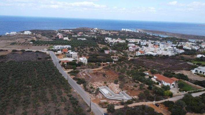 Kreta, Agios Onoufrios: Neubau-Projekt! Luxusvilla mit spektakulärem Meerblick zu verkaufen