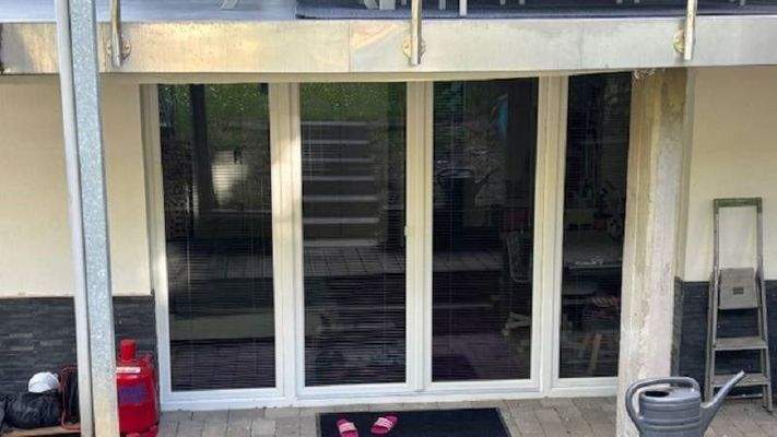 Terrasse im Soutterain